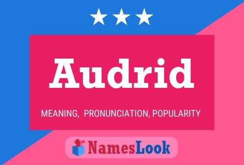 ملصق اسم Audrid