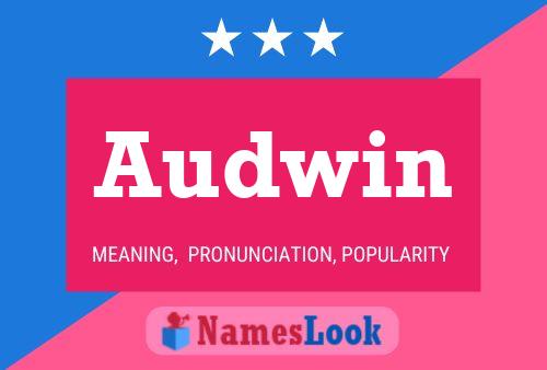 ملصق اسم Audwin