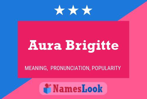 ملصق اسم Aura Brigitte