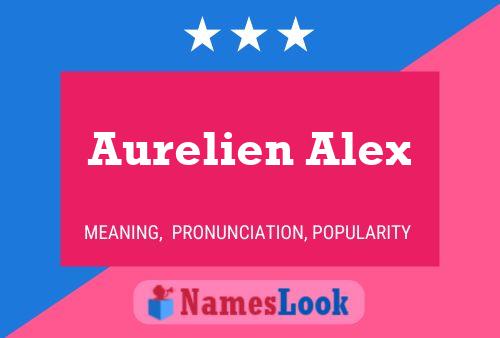 ملصق اسم Aurelien Alex