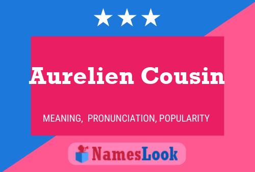 ملصق اسم Aurelien Cousin