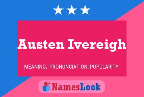 ملصق اسم Austen Ivereigh