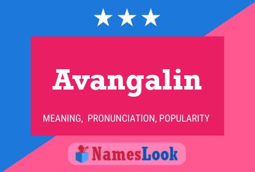 ملصق اسم Avangalin