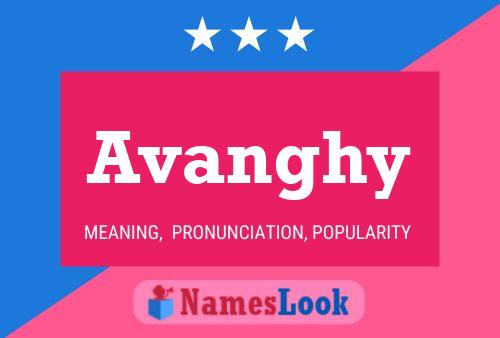 ملصق اسم Avanghy