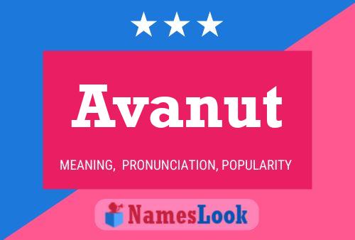 ملصق اسم Avanut