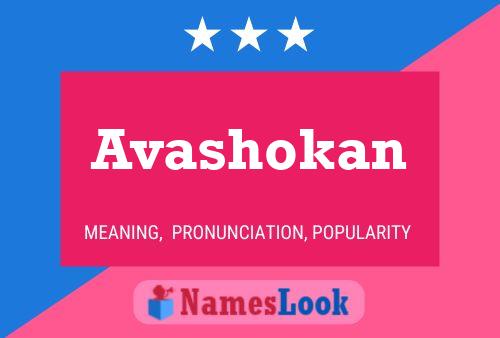 ملصق اسم Avashokan