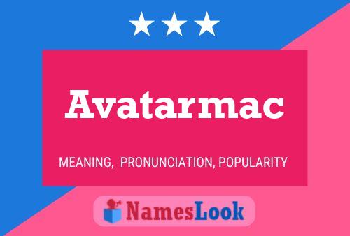 ملصق اسم Avatarmac