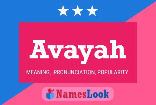 ملصق اسم Avayah