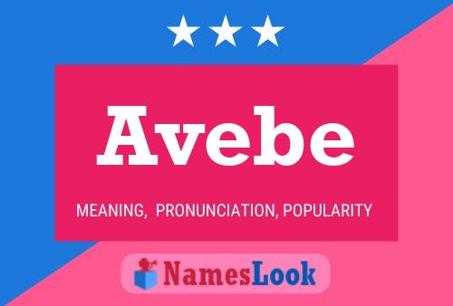 ملصق اسم Avebe