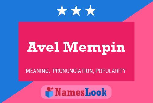 ملصق اسم Avel Mempin