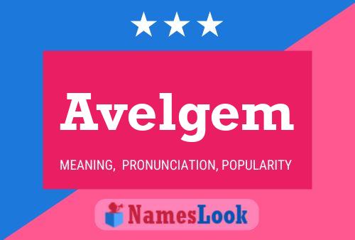 ملصق اسم Avelgem