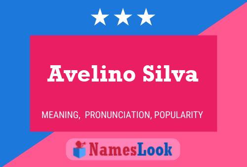 ملصق اسم Avelino Silva