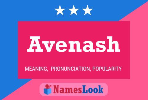 ملصق اسم Avenash