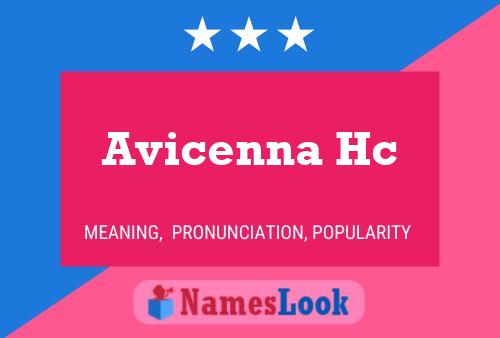 ملصق اسم Avicenna Hc