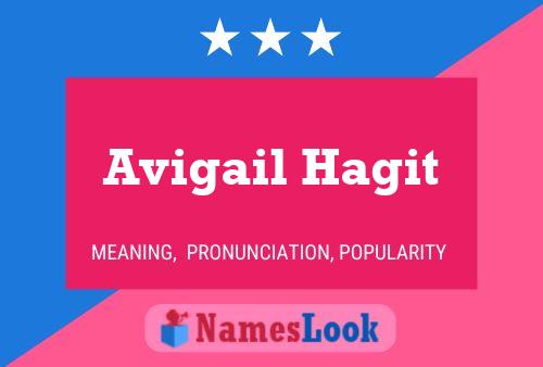 ملصق اسم Avigail Hagit