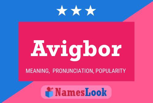 ملصق اسم Avigbor