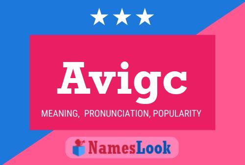 ملصق اسم Avigc