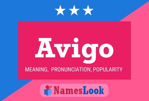 ملصق اسم Avigo