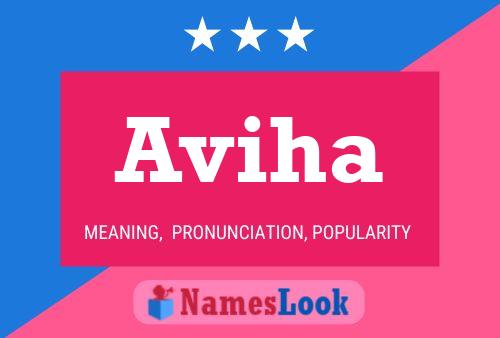 ملصق اسم Aviha