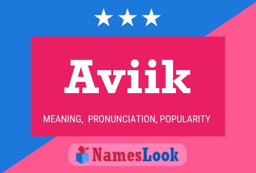 ملصق اسم Aviik