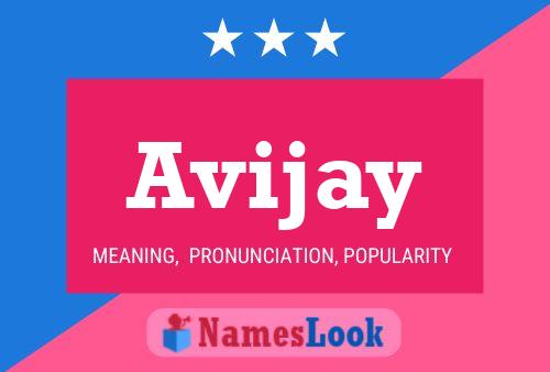 ملصق اسم Avijay