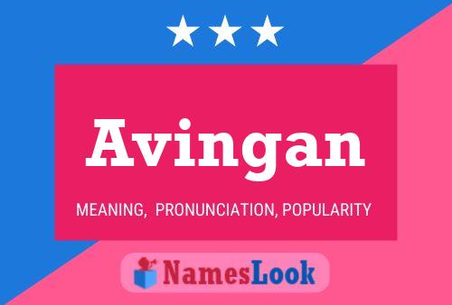 ملصق اسم Avingan