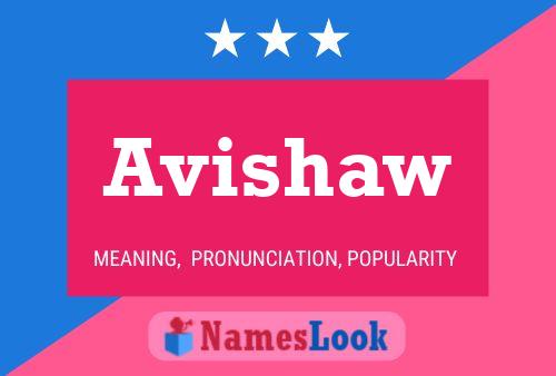 ملصق اسم Avishaw