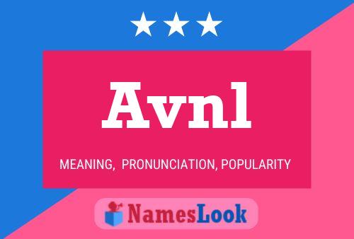 ملصق اسم Avnl