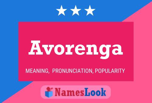 ملصق اسم Avorenga