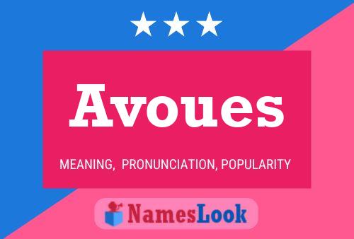 ملصق اسم Avoues