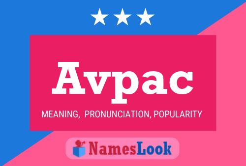 ملصق اسم Avpac