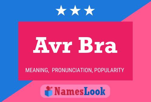 ملصق اسم Avr Bra