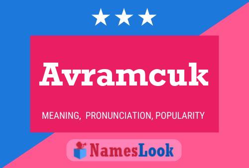 ملصق اسم Avramcuk