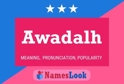 ملصق اسم Awadalh