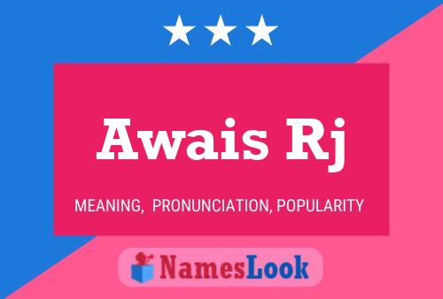 ملصق اسم Awais Rj