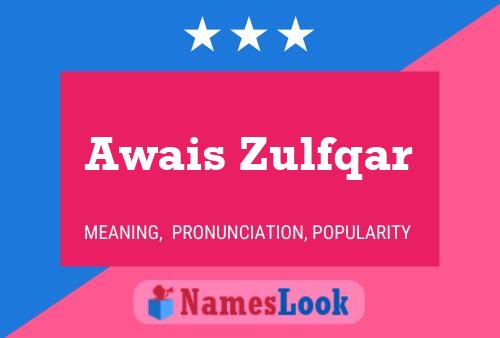 ملصق اسم Awais Zulfqar