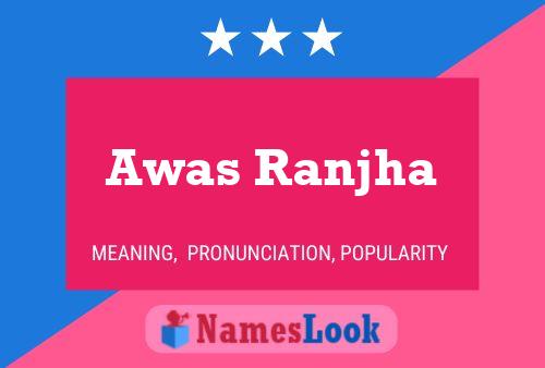 ملصق اسم Awas Ranjha