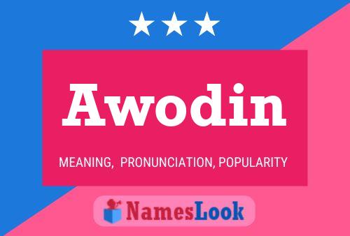 ملصق اسم Awodin