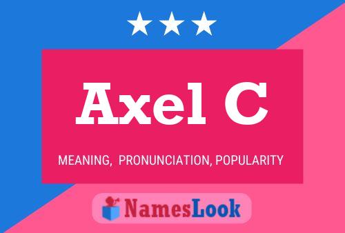 ملصق اسم Axel C