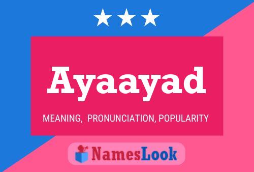 ملصق اسم Ayaayad