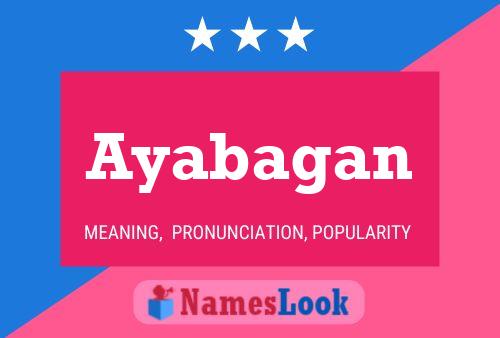 ملصق اسم Ayabagan