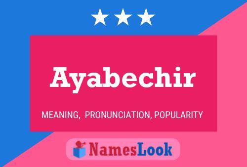 ملصق اسم Ayabechir