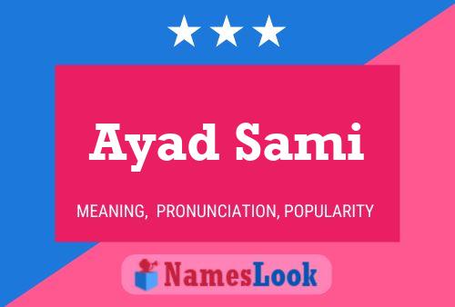 ملصق اسم Ayad Sami