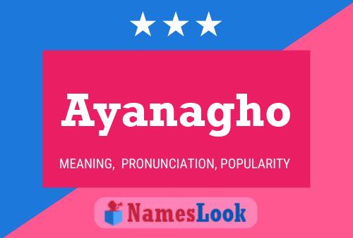 ملصق اسم Ayanagho