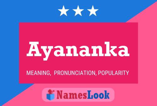 ملصق اسم Ayananka