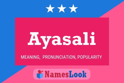 ملصق اسم Ayasali