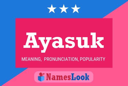 ملصق اسم Ayasuk