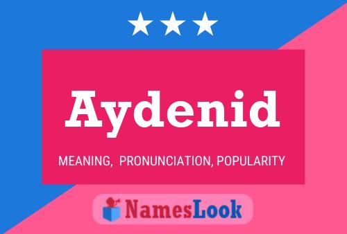 ملصق اسم Aydenid