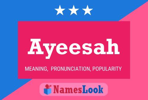 ملصق اسم Ayeesah