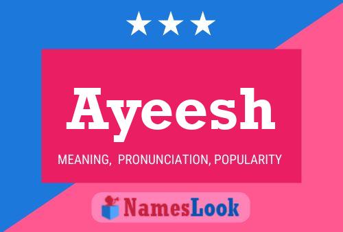 ملصق اسم Ayeesh